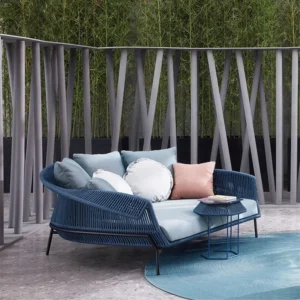 Luxury European Sofa Rattan Outdoor Designer Cheap Cushion Sofa Armrest Reading Lounge Muebles Para El Hogar Couch Furniture