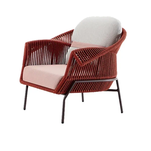 Luxury European Sofa Rattan Outdoor Designer Cheap Cushion Sofa Armrest Reading Lounge Muebles Para El Hogar Couch Furniture - Image 6