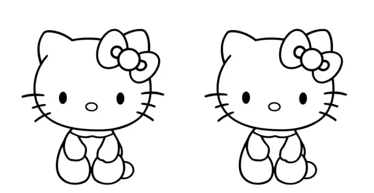 hello kitty printable coloring pages